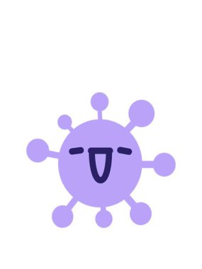 Çok mutlu virüsün animasyonunu genişletiyorum.