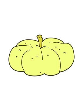 Karikatür kabağı karalamalarının renk değişimi