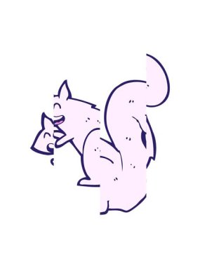 Sincap çizgi filminin bölünen hareketi