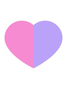 piksel etkisi kalp sembolü tasarımının canlandırması