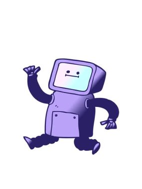 vektör gradyan çizim robotunun hareketli animasyonu