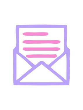 açık harf sembolünün basınçlı canlandırması