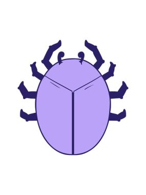 dev böcek çizgi filminin hareketli animasyonu