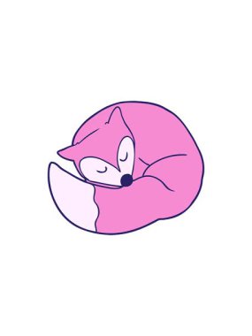 Uyuyan tilkinin yıldız patlaması etkisi animasyonu