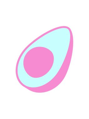 Avokado çiziminin hareketli animasyonunu oynat