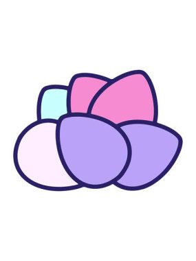 basit paskalya yumurtası tasarımının hareketli animasyonu