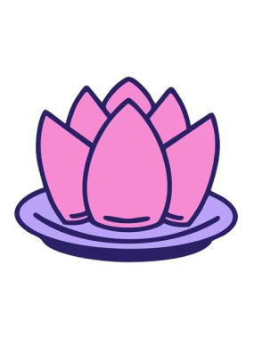 Bir plaka karikatüründeki Brezilya coxinha 'sının titreşimli hareketi