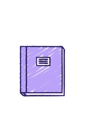 Egzersiz Kitap Tebeşir Tasarımı Canlandırması