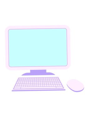 Kablosuz fare ve klavye ile bilgisayarın hareketli animasyonunu oynat