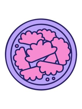 Geleneksel Brezilya Fogazza resminin titreşimli animasyonu