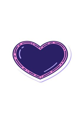 Dövme kalp tasarımının hareketli animasyonu