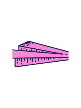 Bir kağıttan uçağın ikonik dövme görüntüsünün yıldız patlaması etkisi canlandırması