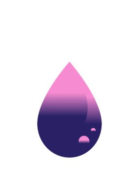 Bir kan damlası grafik vektör resimleme simgesinin canlandırmasını yüklüyorum