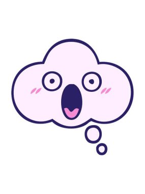 bir düşünce baloncuğu tasarımının animasyonunu bob ve duraklat