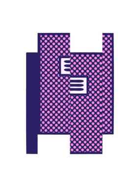 Bir dergi kitabının çizgi filminin bölünmüş hareket animasyonu