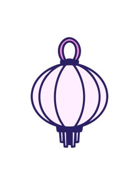 Kağıt fener animajı basıncıyla Japon geleneksel zanaatı