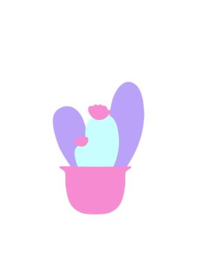 Kaktüs çiziminin hareketli animasyonu