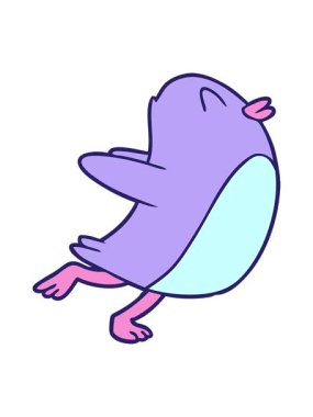 Penguen atlayışının hareketlerini salla ve durdur