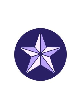 Dövme yıldızı grafiğinin gösterişli satış animasyonu