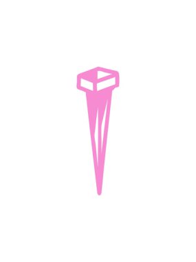 Yıldız patlaması etkisi animasyonu dövmenin siyah çizgi stili demir çivi