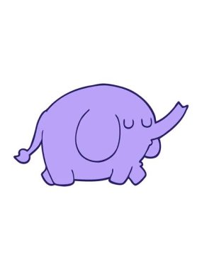 Titreyen fil çizgi filminin animasyonu