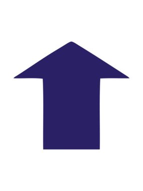 İşaret okunun çizgi film çiziminin ışık efekti animasyonu