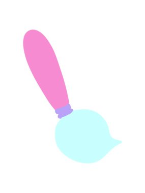 Boya fırçasının hareketli animasyonu