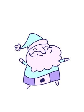 Göz kırpan radyal çizgiler Neşeli bir babanın çizdiği karikatür çizimi