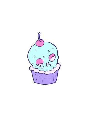 Cadılar Bayramı pastasının gösterişli satış animasyonu