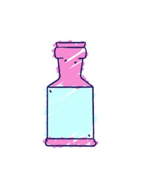 Şişe Tebeşiri Çiziminin dönen hareket animasyonu