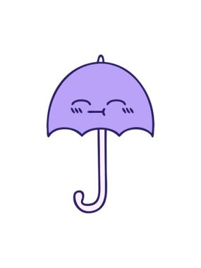 Şemsiye tasarımının canlandırmasını bob ve duraklat