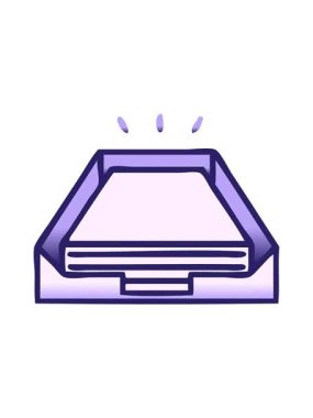 Bir kutunun gölgeli çizgi filminin dikkat çekici animasyonu