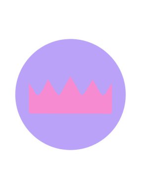 Bir tacın ikonik dövme şeklindeki görüntüsünün dikkat çekici animasyonu