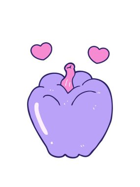 dönen kalpler çizgi film biberinin animasyonu