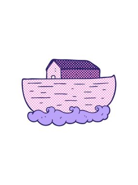 Nuh 'un Gemisi' nin serbest çizim hareketli animasyonu.