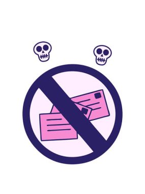 kafatası animasyonları çeviren sevimli bir çizgi film karakteri.