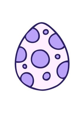 Paskalya yumurtası çizilmiş bir elin hareketli animasyonunu oynat