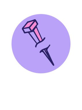 Karikatür demir çivinin yükselişi ve yüzüşü