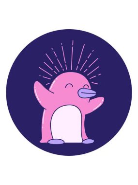 neşeli penguenin animasyonunu durdurup salla