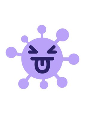 Basit, tiksindirici virüsün hareketli animasyonu