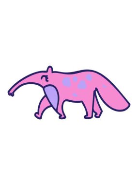 Brezilya 'nın dev karıncayiyeninin titreyen hareketi