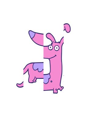 Köpek karalamalarının bölünen hareketi