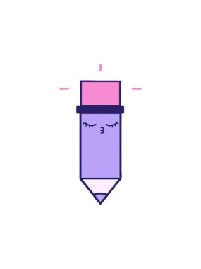 Kalem karikatürünün hareketli animasyonu