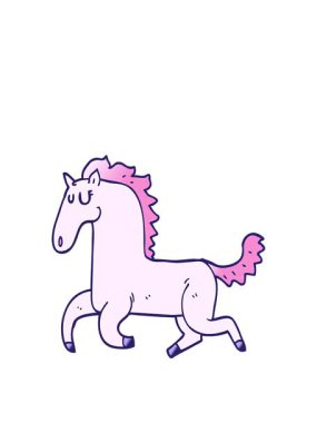 Çizgi film karalama koşan atın animasyonunu genişletiyorum.