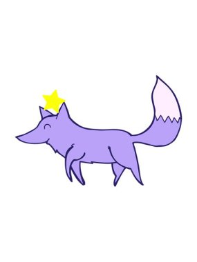 Parıldayan yıldızlar, kurt resimlerinin canlandırılmasını etkiler.