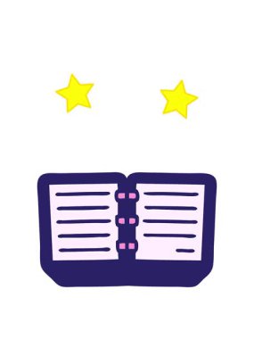 dönen yıldızlar bir yığın günlüğün sevimli çizgi filmlerinin animasyonları