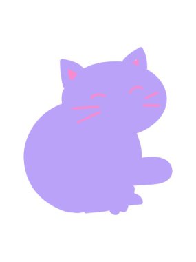 Kedi oturma animasyonunu salla ve durdur