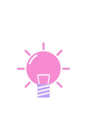 Parlayan ampulün zıplama hareketi animasyonu