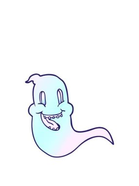 Cadılar Bayramı hayaletinin animasyonunu genişletiyorum.