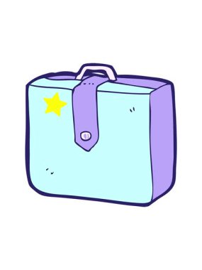 Parlayan yıldızlar bavul çizgi filminin animasyonunu etkiler.